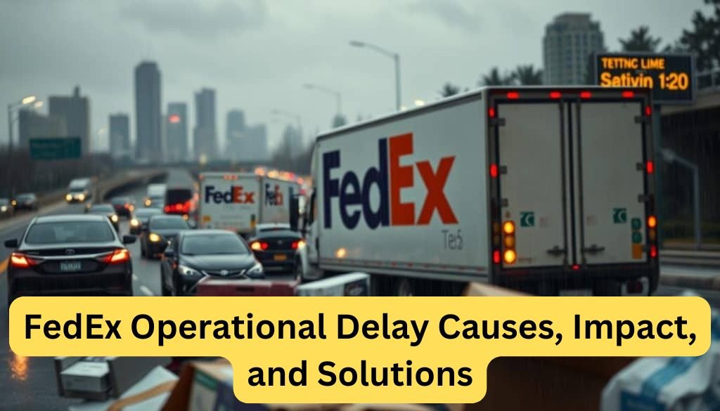 FedEx Operational Delay: Causes, Impact, and Solutions